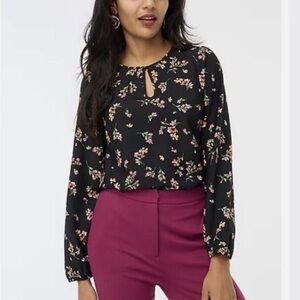 J. Crew Long Sleeve Blouse Size Small